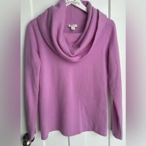 Sundance S Cowl Neck 100% Cashmere Sweater Soft Cozy Bohemian Boho Quiet Luxury